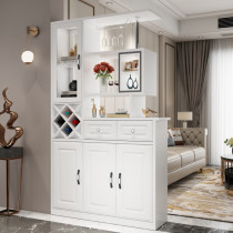 Entering the living room modern simple porch cabinet shoe cabinet integrated partition cabinet wine cabinet screen decoration cabinet double-sided lockers