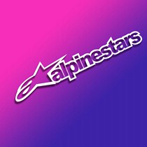 Yunchuang Car Sticker A Star Alpinestars Car Sticker Motorcycle Electric Vehicle Decal