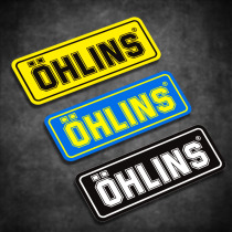 Shock absorber decals Ohlins Orlins motorcycle stickers reflective waterproof stickers personality stickers