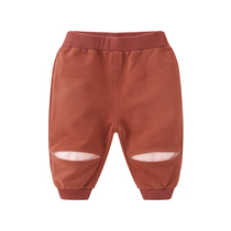 (Broken code clearance) baby pants autumn and winter infants big butt pants spring and autumn trousers children wear casual pants