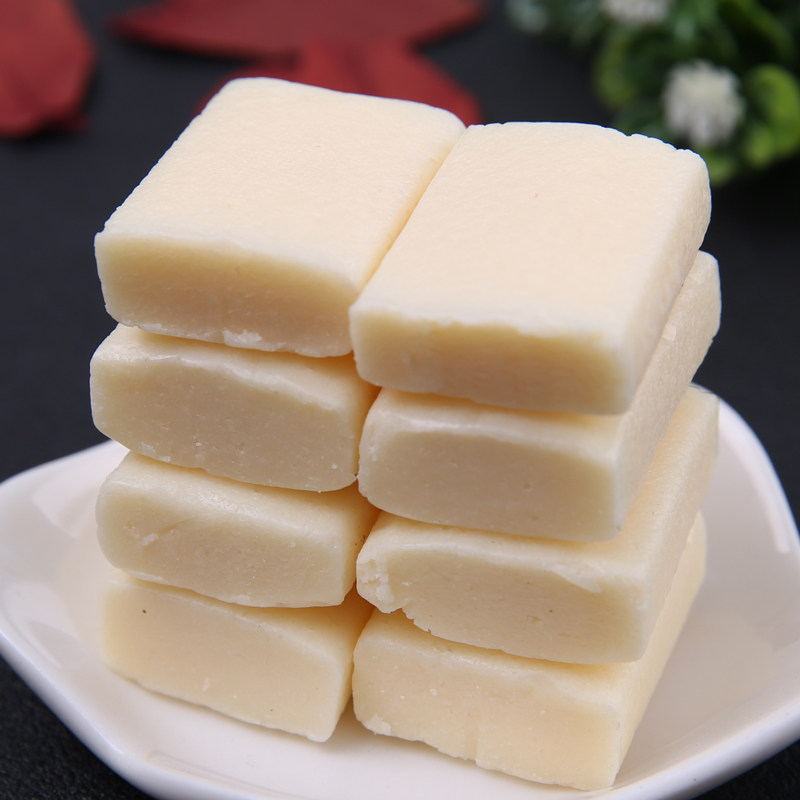 寂寞的牛奶软酪200克 内蒙奶酪奶干红枣酸奶原味奶豆腐儿童零食