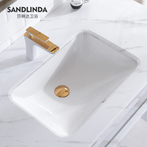 Shalinda basin washbasin embedded ceramic wash basin toilet wash basin Basin Square