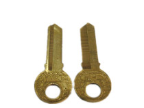 The original large handle copper flying goose key blank civil horizontal open tooth key embryo wholesale a little wider than the Big Three Ring