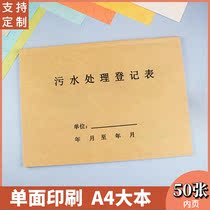 Sewage treatment registration This environmental protection register This sewage treatment register this dirty water record thin outpatient sewage treatment