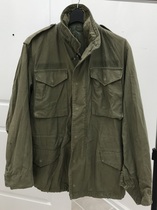 US Direct Mail Vintage Used Original American Made Jun Edition M65 Jun Green OG-107 Brass Zipper