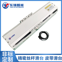 Dongjin heavy duty electric stepper motor screw cross linear guide slide module gantry synchronous belt slide