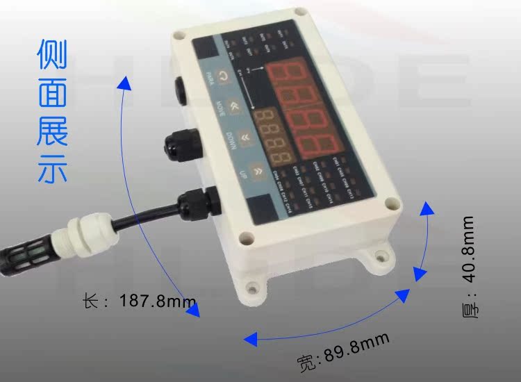 LD706D数字式温湿度传感器 LED显示 带RS485通讯 室外 仓库 冷库 温湿度传感器,温湿度控制器,温湿度变送器,温湿度采集模块