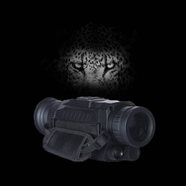 A new generation of high-definition digital night vision device All-black outdoor exploration portable rechargeable monocular infrared shimmer night vision device
