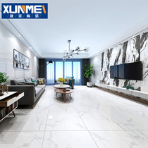 Modern minimalist Foshan whole body marble tiles 800x800 living room floor tiles non-slip wear-resistant floor tiles new