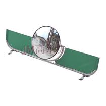 304 stainless steel partition golf equipment with mirror positioning separator practice field segmenter isolator