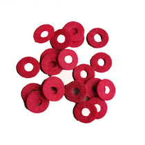 Sound-Capacity Tuning Tool small ring Red key pad keyboard washer piano accessories weak voice coil cushion