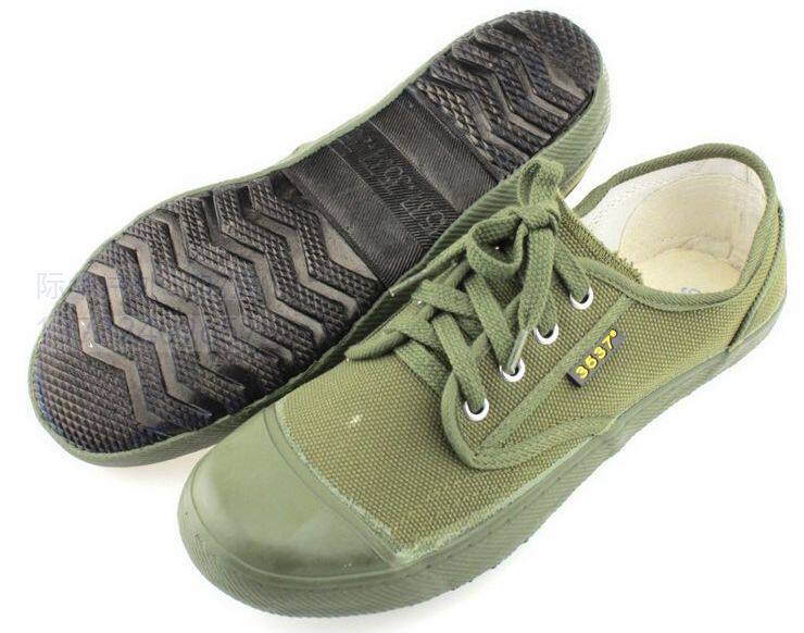 正品3537解放鞋包邮春秋低腰胶鞋军鞋帆布鞋48码劳保鞋低帮军胶鞋