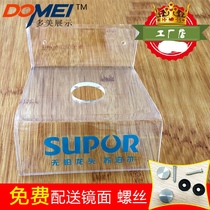 Supor faucet display stand Acrylic plexiglass single hole display stand Lead-free faucet display stand