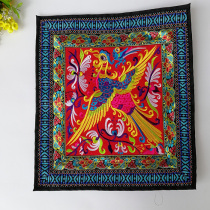 New Yunnan cloth art holding pillow cover sofa leaning on pillows with pillow cushions with special guest house hotel decorations ethnic wind