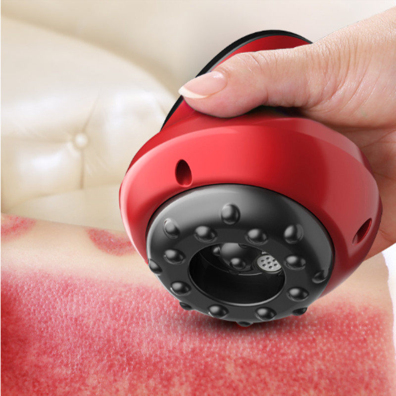 电动刮痧仪器经络刷疏通淋巴按摩器家用排毒全身通用颈部吸痧滚珠