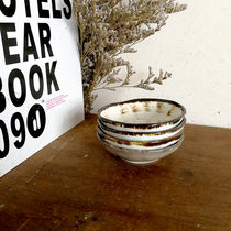 DearDali Creative Japanese ceramic small plate tableware Vinegar dish Soy sauce dish seasoning dish Multi-color cute small fresh