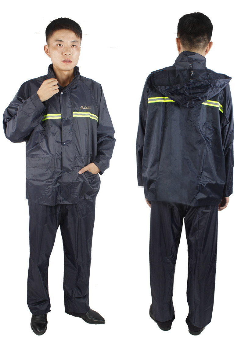 正品天堂雨衣雨裤套装男女双层加厚摩托车电动车分体式雨衣成人