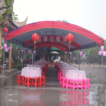 Rural Township banquet tent wedding factory celebration wedding banquet parking shed festive mobile folding tent