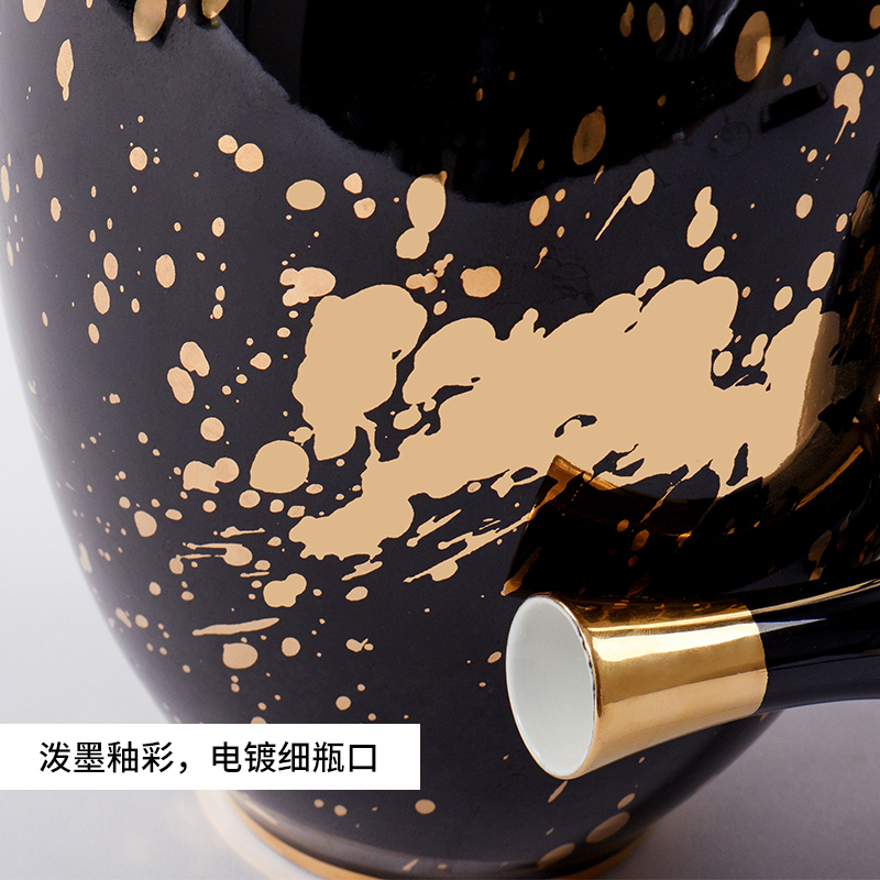 New classical light key-2 luxury porcelain pot furnishing articles modern example room vases, flower arranging a China TV ark of tea table accessories