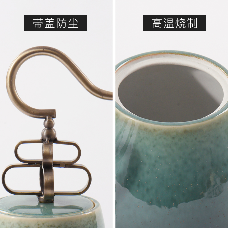 New Chinese style feel porch ark of wall furnishing articles sitting room corridor ceramic as cans accessories stores exhibits rich ancient frame soft outfit
