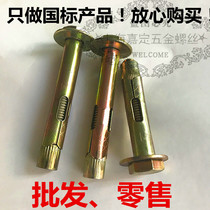 Galvanized internal expansion screw bolt external hexagonal implosion internal force built-in expansion pull M6M8M10M12M16