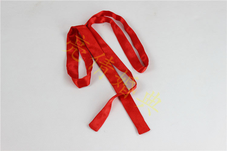 特价 周制汉式婚礼道具 结发礼用红缨带红丝带束发带汉服发饰配饰