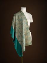 WeinNan WEINAN full embroidered JAMA Kashmir artisanal cashmere PASHMINA shawl scarves 084