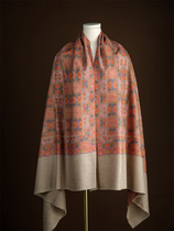 WeinNan WEINAN full embroidered Kashmiri handmade cashmere PASHMINA handmade embroidered shawl scarves 294