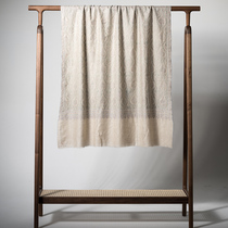 WeinNan WEINAN collection grade grey white suede real silk full embroidered Kashmiri cashmere shawl scarves 261