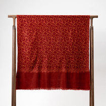 WeinNan WEINAN collection grade true silk vine embroidered Kashmiri cashmere handmade shawl scarves 100 lap 132