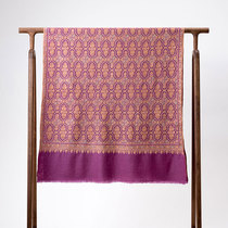 WeinNan WEINAN full embroidered GI certified VINTAGE Kashmir artisanal cashmere PASHMINA shawl 115