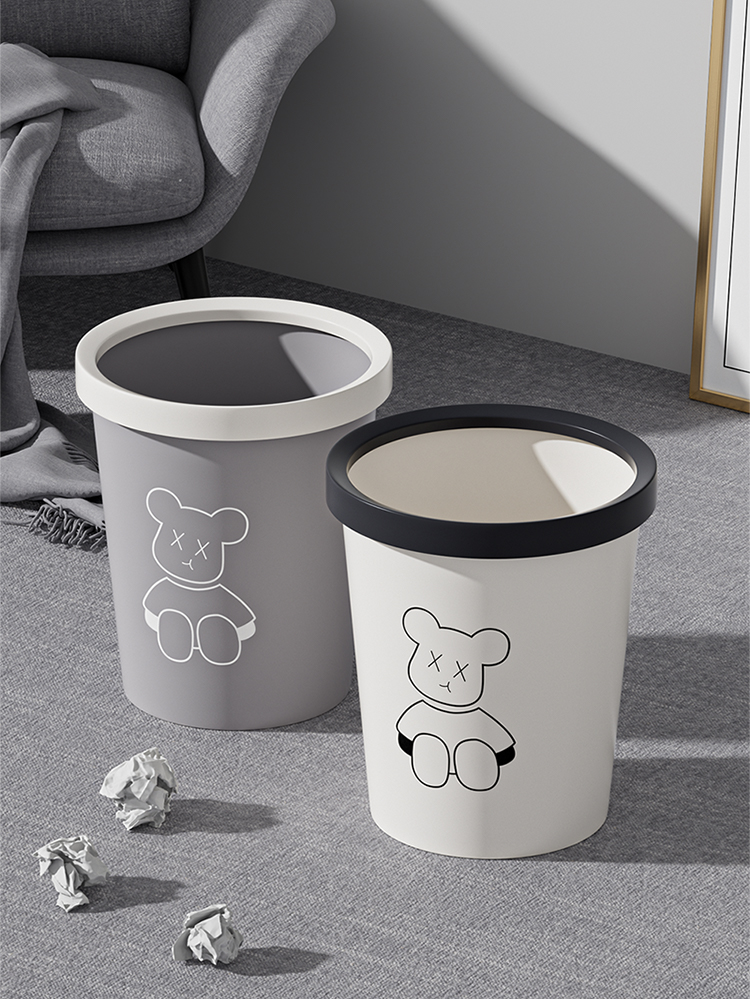 trash can household good-looking 2023 new large kitchen and bedroom living room and toilet bathroom dormitory office