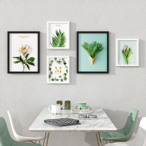 Nordic restaurant wall decoration painting modern simple living room background wall painting bedroom wall mural porch dining hall hanging painting