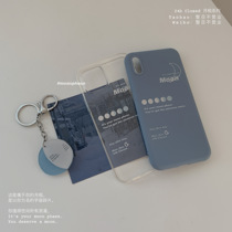 Moon Lunar Eclipse Moon Phase Original Design Ins Wind iPhone13promax Mobile Phone Shell 11 Full Package Soft Shell