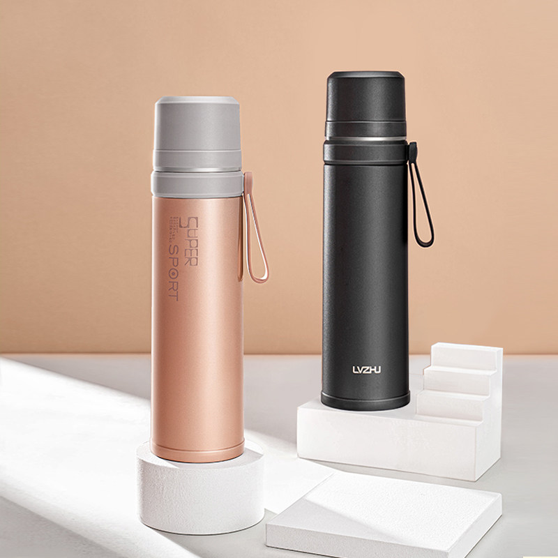 【包邮】绿珠316不锈钢大容量保温杯1.25l(热品库)