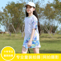 Fuzhou childrens clothing shot Fuzhou girls shoot net clothing hat jewelry toy Taobao shoot Tongguan