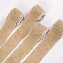 DIY handmade Christmas craftsmanship pearl hemp cloth curly wedding decoration Hemp Cloth Rope Lace Jute Lace Hemp Rope 2 m