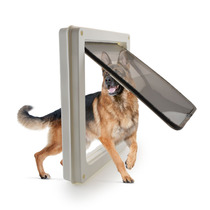 Dog door Pet door hole Gold burring Animal husbandry big dog in and out of the door can be installed glass door Iron door Wooden door screen window screen