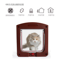 Special cat door docket door door and door door and door door and door door suitable for glass door window door plastic door coffee color