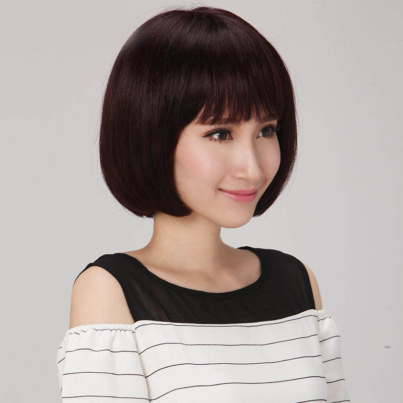 过年换发型伤头发一顶假发就ok