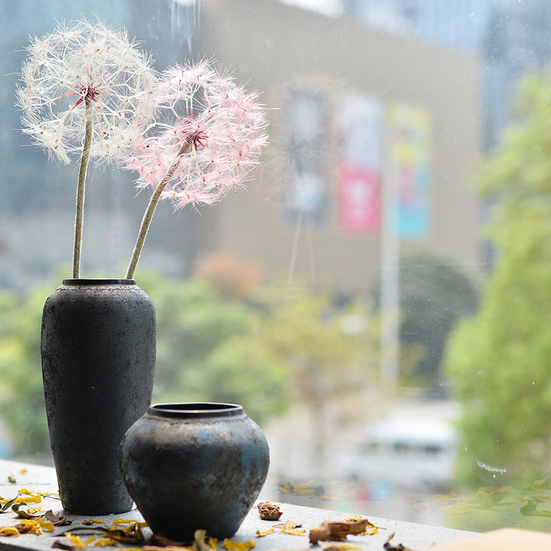 Jingdezhen coarse some ceramic porcelain restoring ancient ways do old pot sitting room place dry flower vases, flower arranging flower implement creative decorations