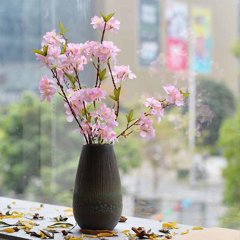 New Chinese style ceramic floret bottle mesa contracted and I up sitting room simulation of dry flower arranging creative flower flower furnishing articles