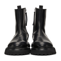 2021 winter new mens knight boots European and American thick-soled heightening short boots mens warm plus velvet zipper mens boots