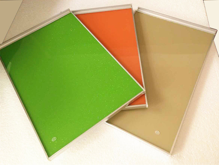 厂家定做灶台门 晶钢门 橱柜门 厨柜门板 5mm钢化玻璃门 隐形拉手_7折