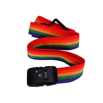 Ito pull rod box cross with suitcase strapped