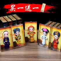 Creative Chinese style Peking opera facebook iron-absorbing refrigerator stickers magnets Chinese traditional special gifts abroad to send foreigners