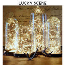 (Auspicious Props) led round lamp string Stars Dormitory Rooms arranged festive atmosphere mall Decorative Lights