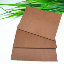 Spot jeans blank leather brand front layer genuine cowhide label DIY handmade patch waist tag can be customized size manufacturer