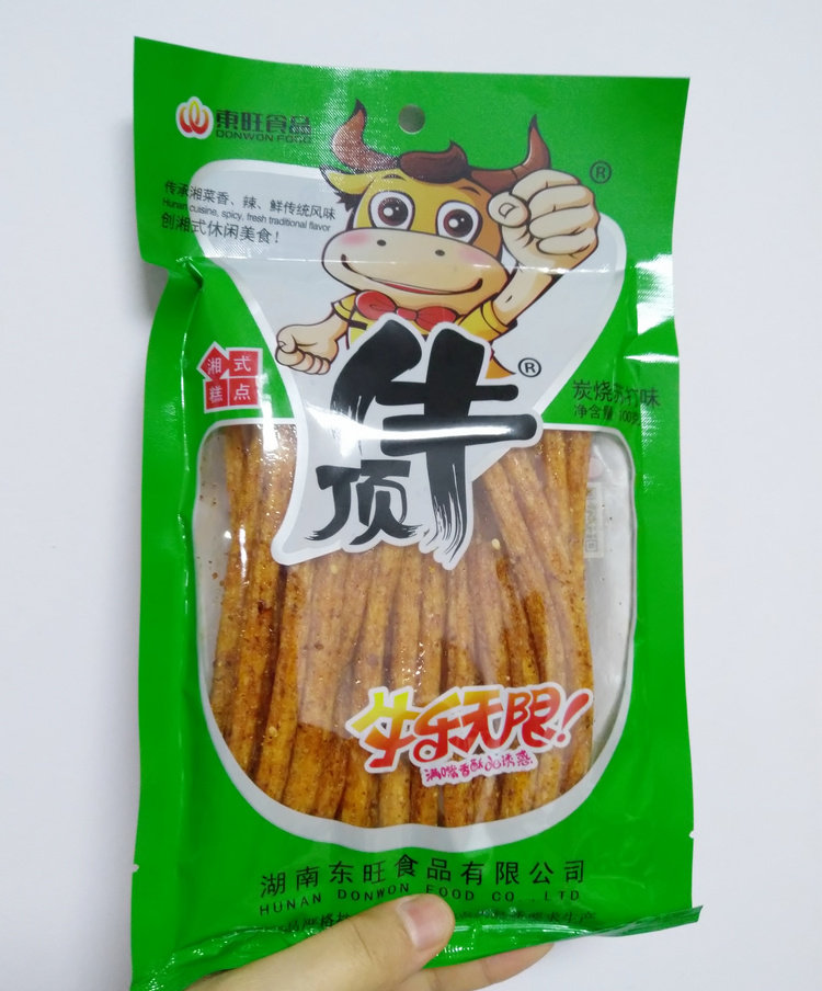 【天天特价】东旺顶牛辣条素牛筋妙味香巴 炭烧苏打思香100g