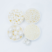 Baked cake decorated needle candy cupcake ice cream decorated silver pearl pearl candy ball 130g